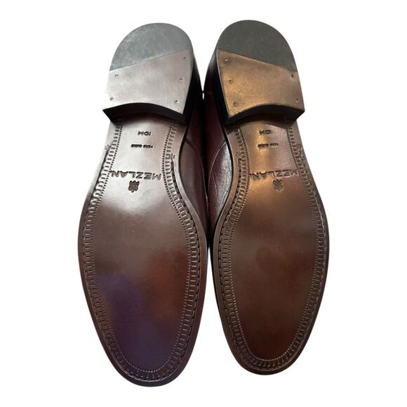 New Mezlan Del Rio Men\'s Burgundy Tassel Slip-on Loafers Dress Shoes 10 main image 6